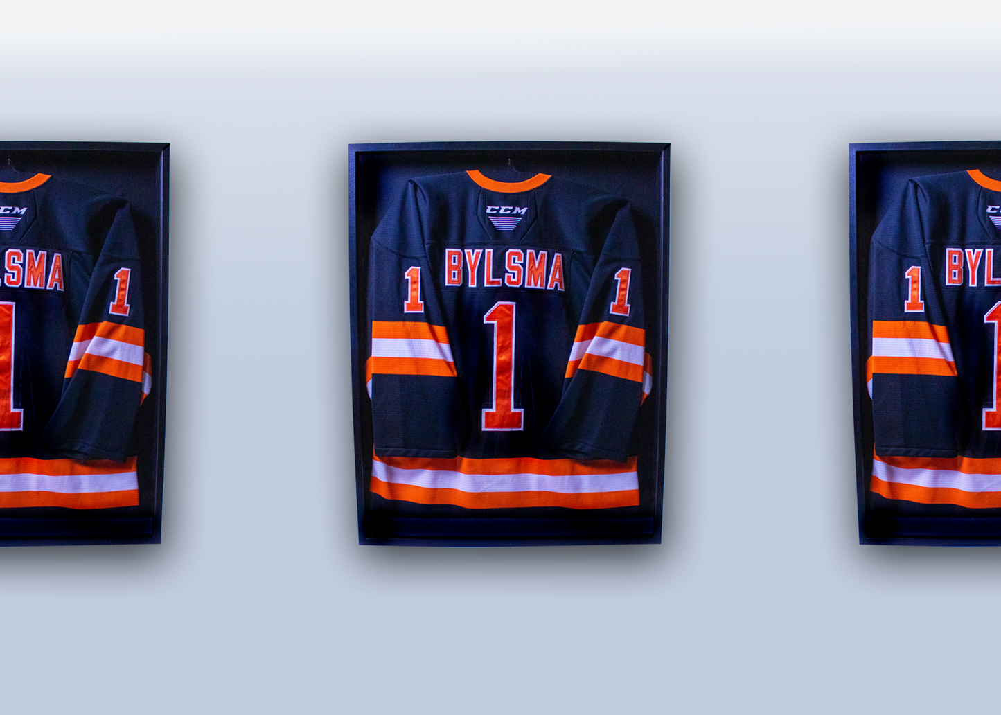 Hockey Jersey Display Case - Black